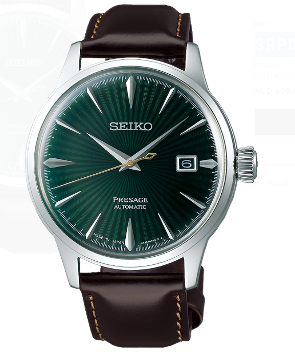 Seiko Presage Cocktail Time SRPD37 Replica Watch